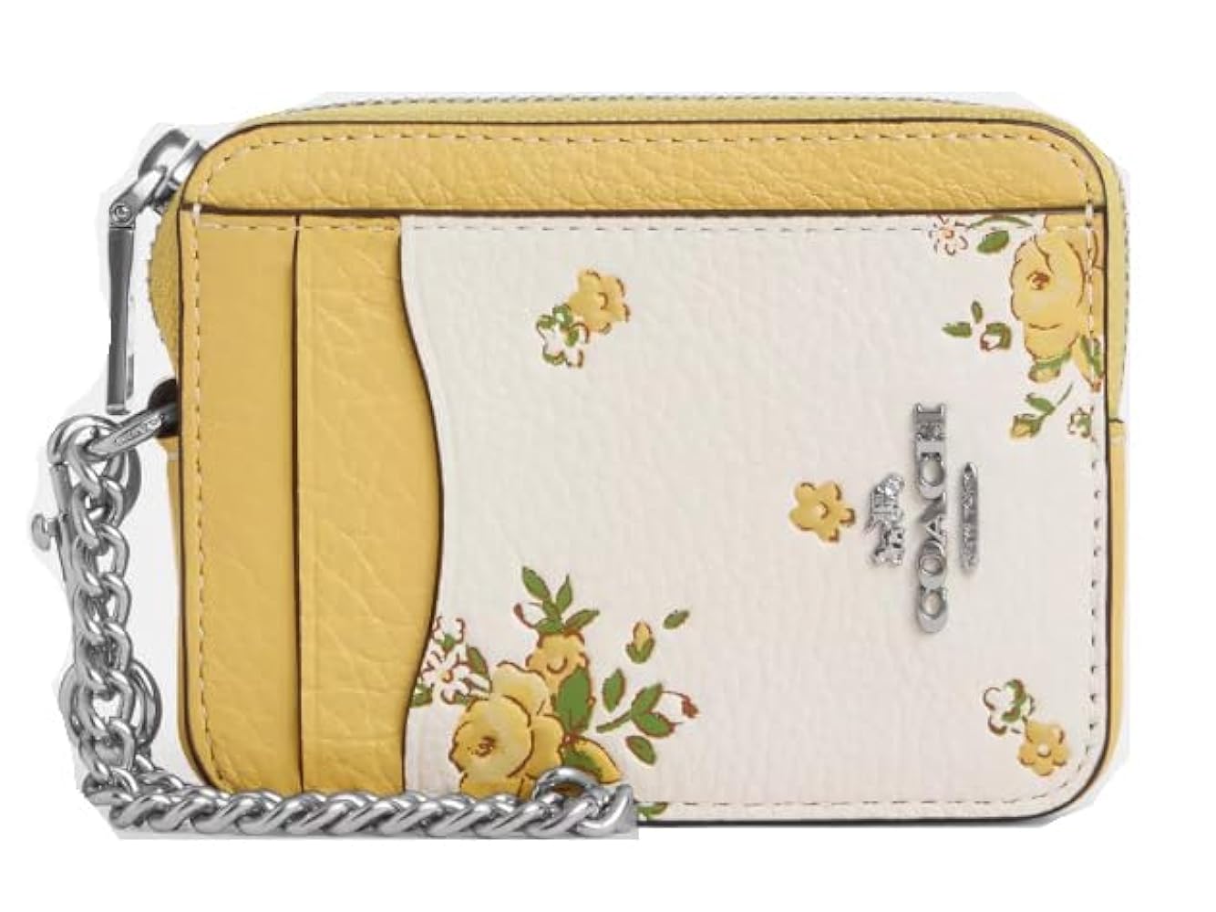 大人気！新品コーチ花柄コインカードケース COACH コーチ カードケース コインケース 新作 新品 フローラル
